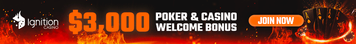 Ignition Casino – $3,000 Poker & Casino Welcome Bonus – Join Now