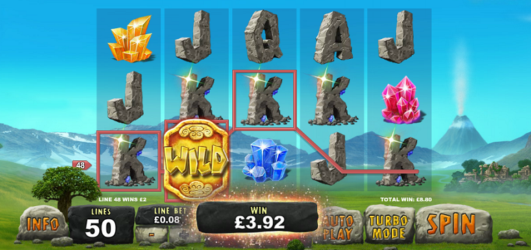 Jackpot Giant slot reels from PlayTech